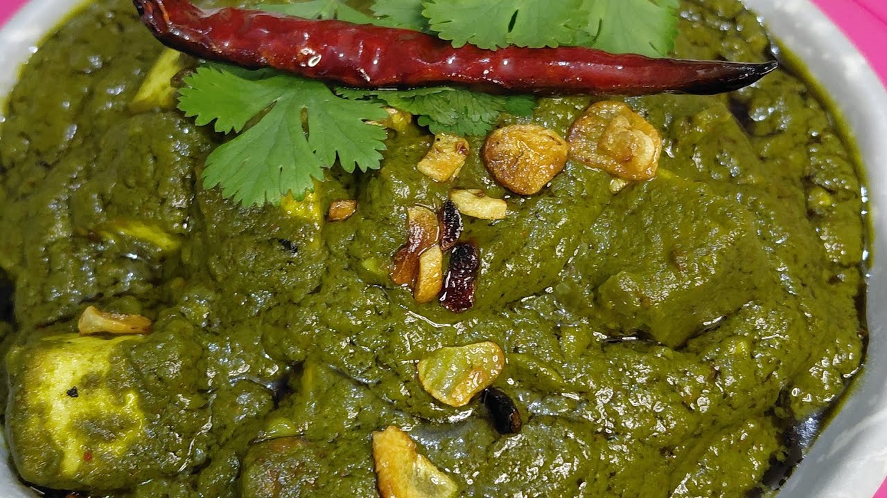 Palak Paneer recipe 