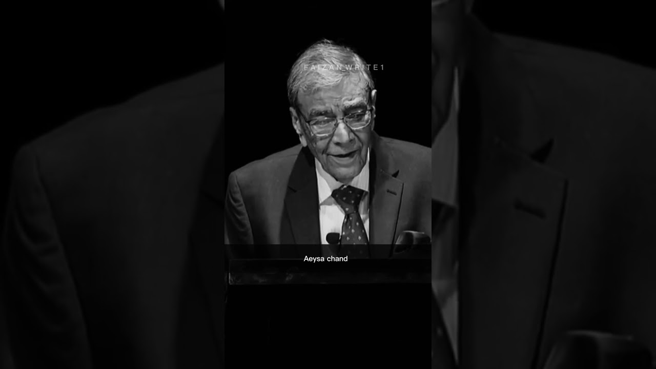 chand kisi ka ho nahi sakta zia mohyeddin recites ibne insha