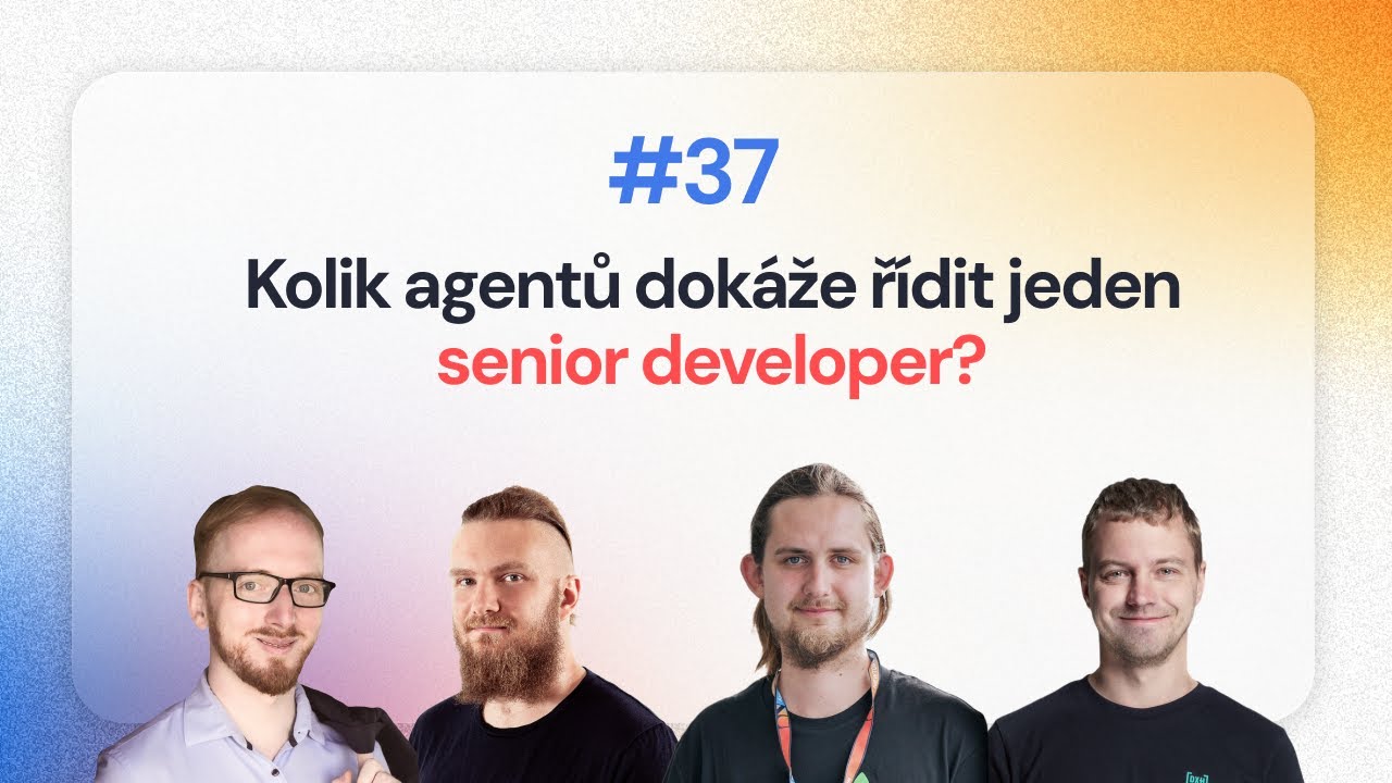 AI ta Krajta #37 | Kolik agentů dokáže řídit jeden senior developer?