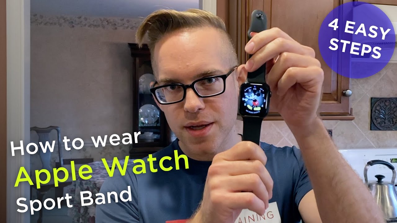 Как надеть спортивный ремешок на Apple Watch &mdash; простое руководство из 4 шагов