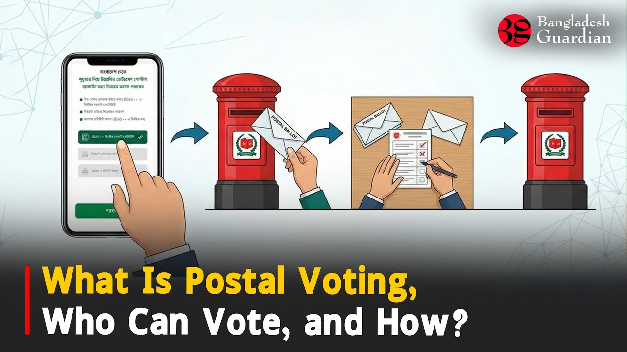 What Is Postal Voting, Who Can Vote, and How? | Bangladesh Guardian News