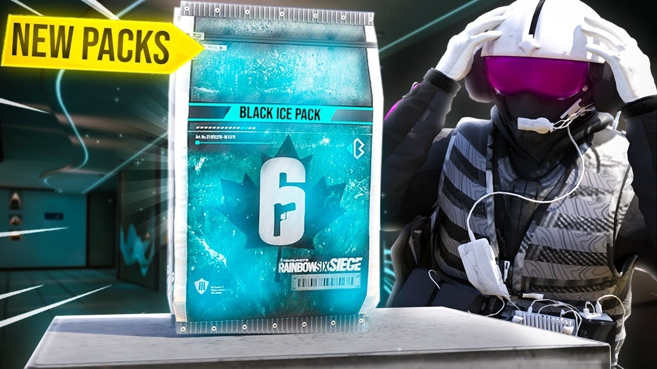 How To Get The New Black Ice Packs | Rainbow Six