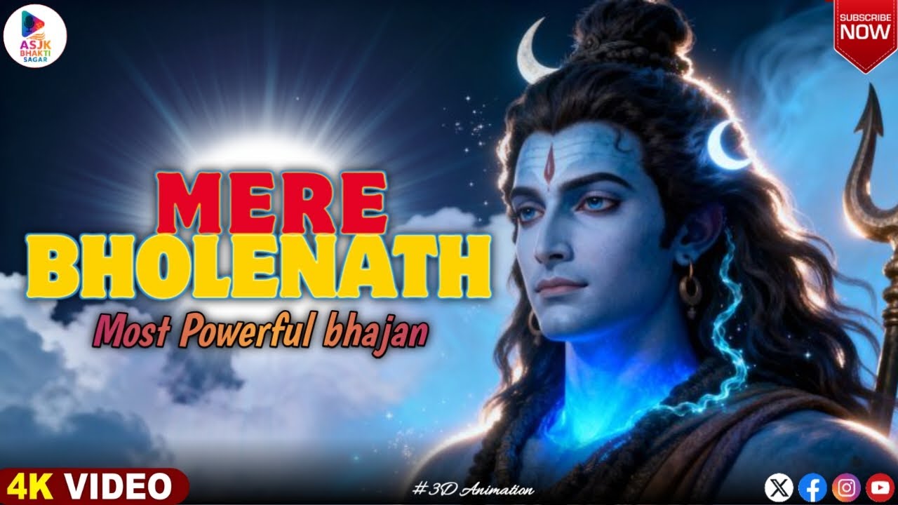 मेरे भोलेनाथ 🔱 | Powerful Bholenath Bhajan | Jai Shiv Shankar | ASJK Bhakti Sagar