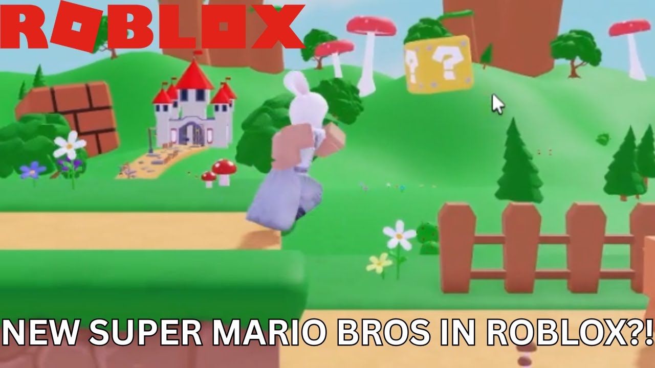 Игра Super Mario в Roblox?! | Roblox | New Super Blox Bros.