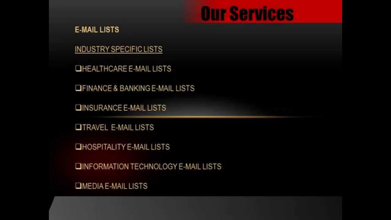 B2B Data Provider Company in India | B2B Data List | Business List
