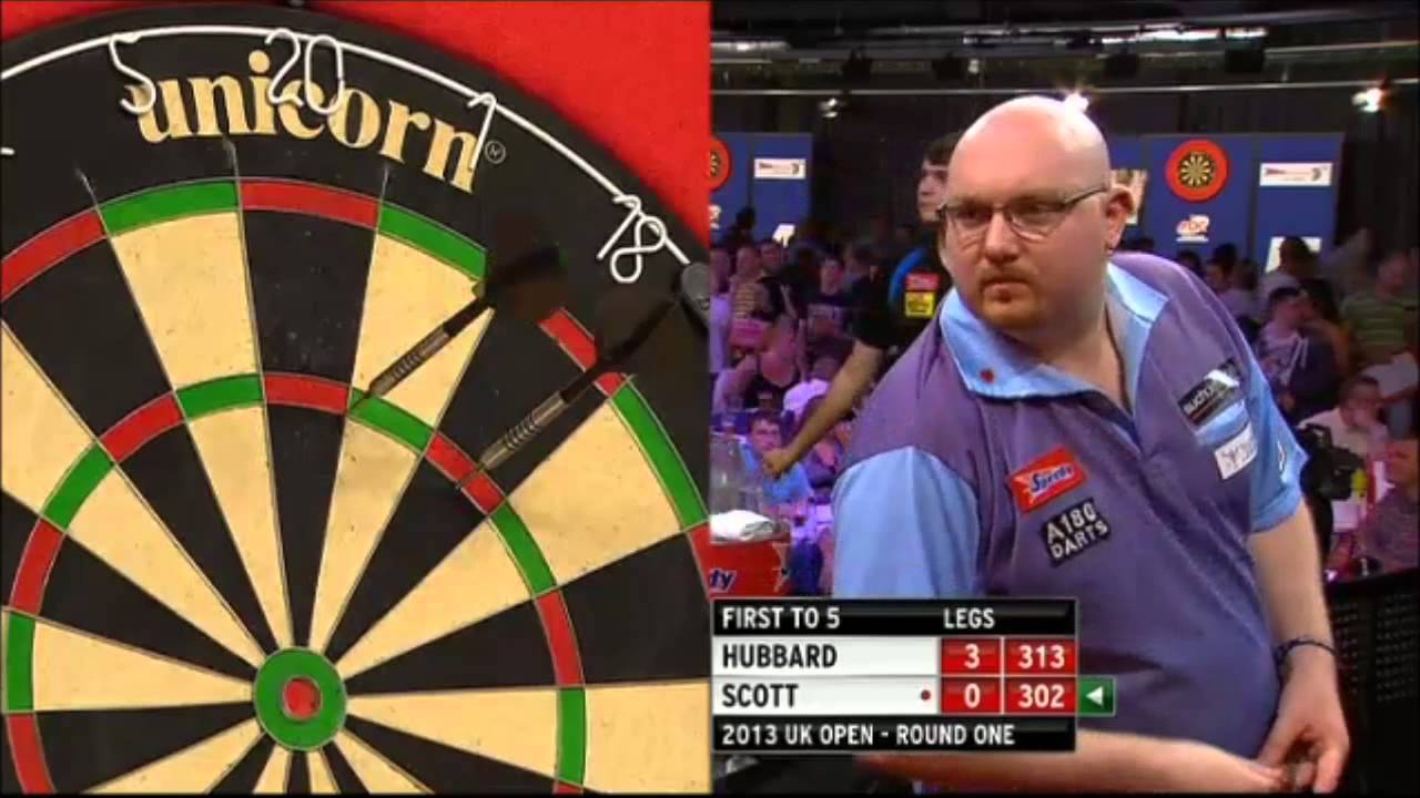 PDC Uk open 2013 - First Round - Hubbard vs Scott