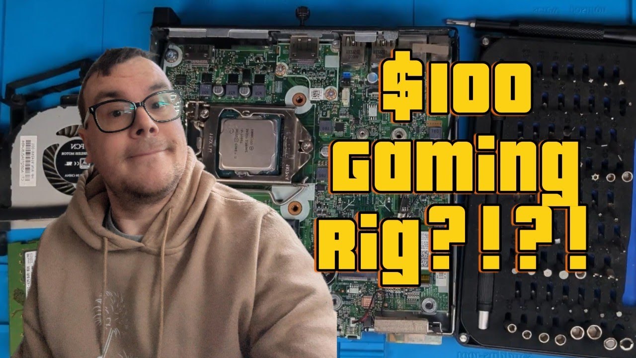 Can This Tiny Office PC Actually Game? | HP ProDesk 400 G3 Mini Upgrade