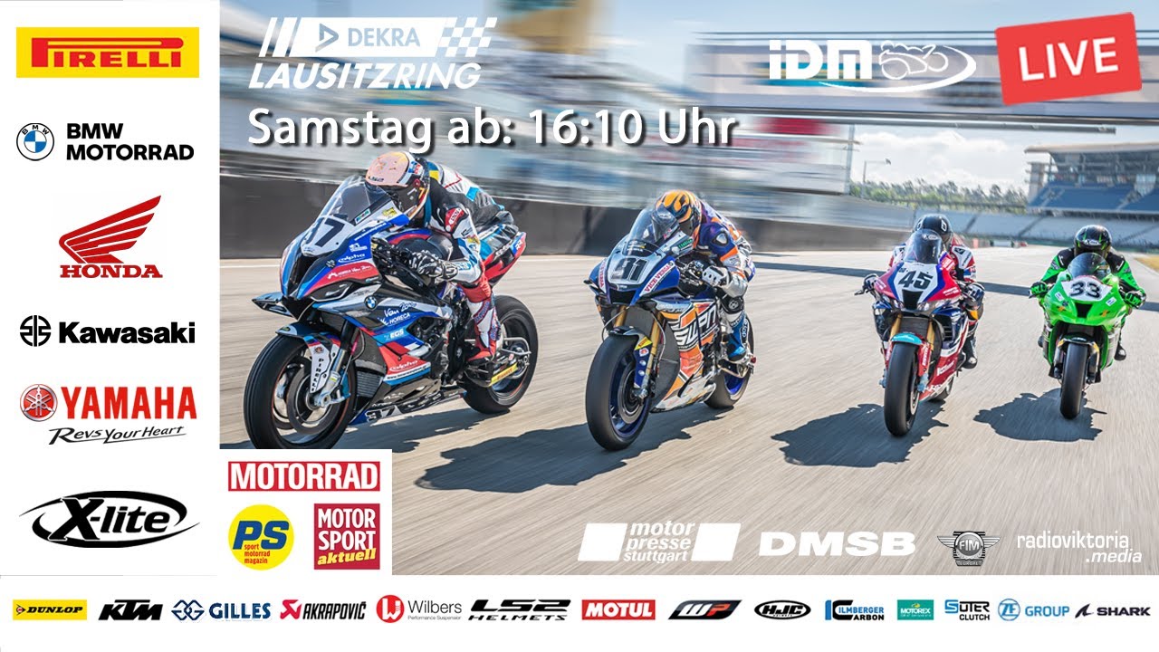 IDM Livestream Lausitzring 2022 - Samstag