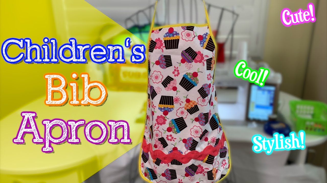 Детский фартук своими руками | Проект по шитью Dollar Tree | Канал Sewing Room
