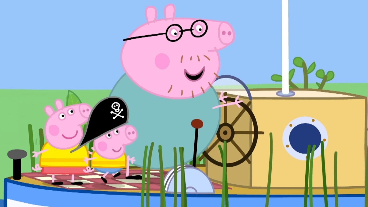 Peppa Pig Nederlands | Kapitein Papa | Tekenfilms voor kinderen