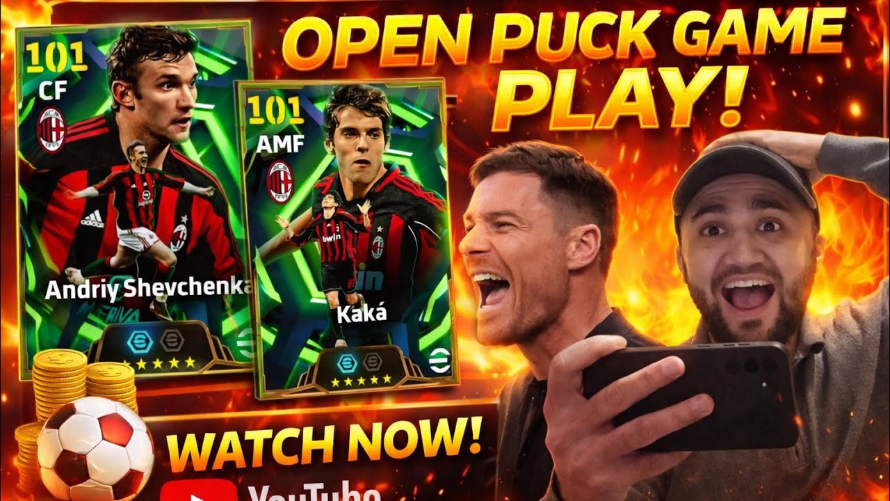 Open puck + Game play Xabi Alonso trenerni olamiz gooo