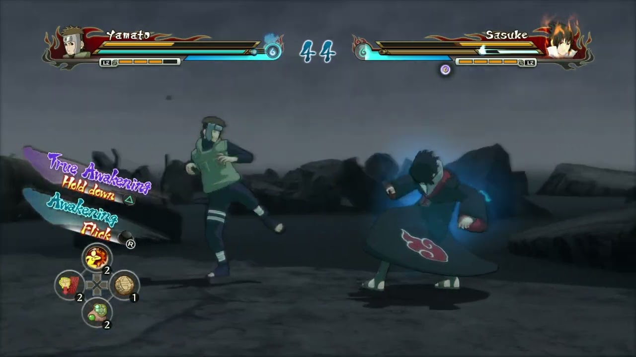 Yamato vs Sasuke (Taka) - Naruto Shippuden Ultimate Ninja Storm Revolution