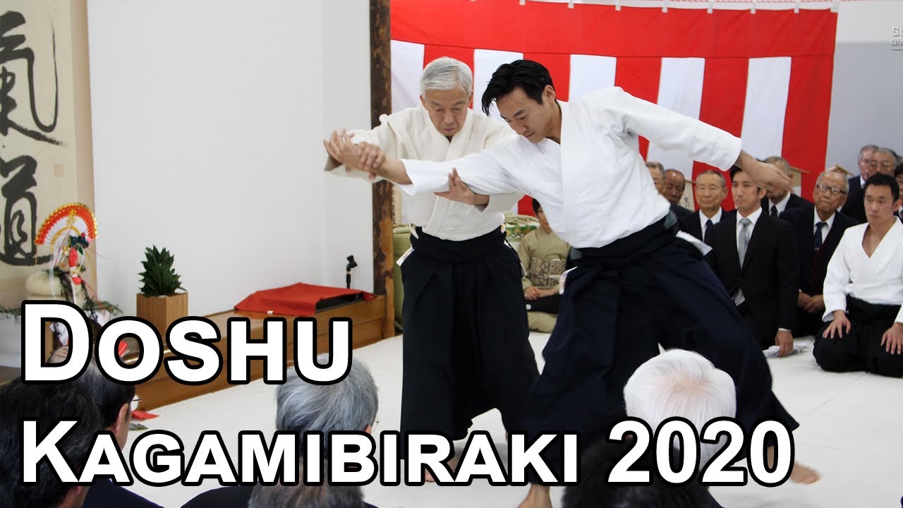 UESHIBA Moriteru Doshu - Aikido Demonstration - Kagamibiraki 2020