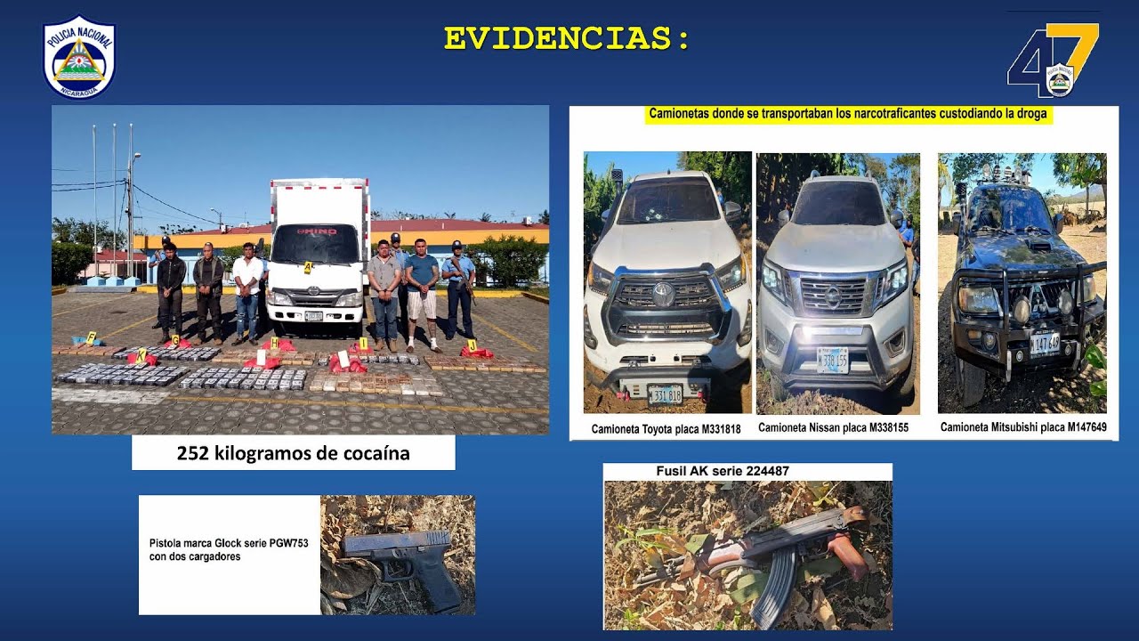 Policía Nacional asestó dos golpes al crimen organizado, incautando 689 kg de cocaína