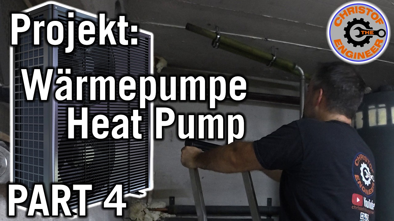 Projekt: Wärmepumpe selbst einbauen Teil 4... Mehr Rohre und mehr Fehler