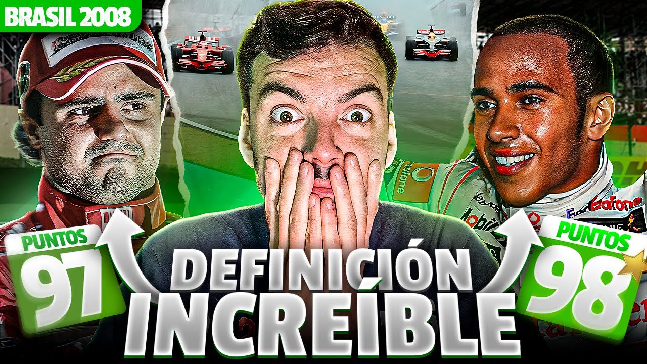 &iquest;Por qu&eacute; el Gran Premio de BRASIL 2008 fue INCRE&Iacute;BLE?