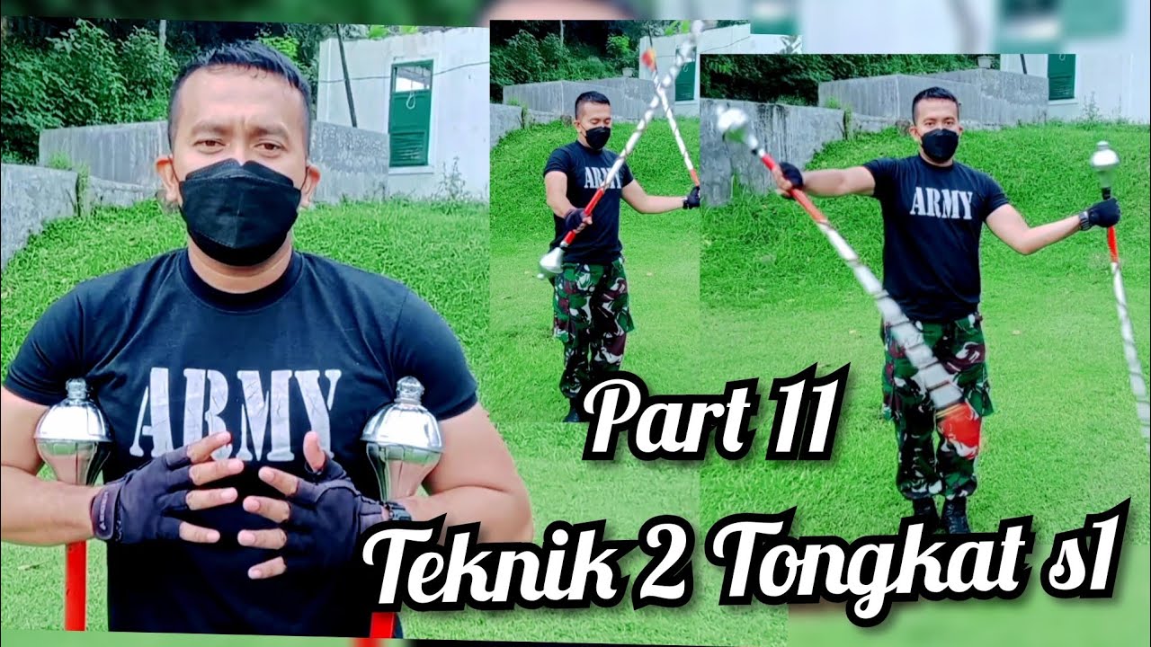 Kelas Mayoret Penatarama Part 11 Cara Tutorial memainkan memutar Teknik 2 tongkat seri 1