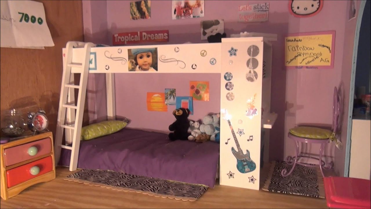 American Girl Doll House Tour!!!!