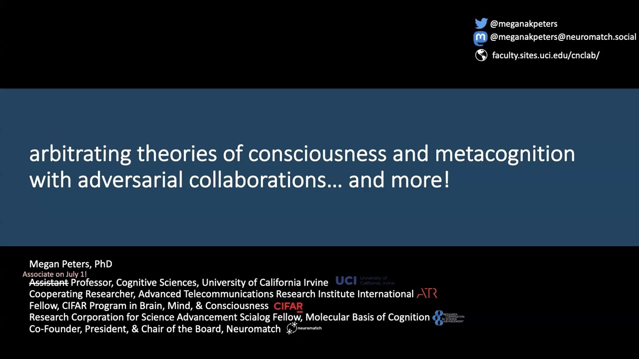 Arbitrating theories of consciousness and metacognition with adversarial collaborations… and more!