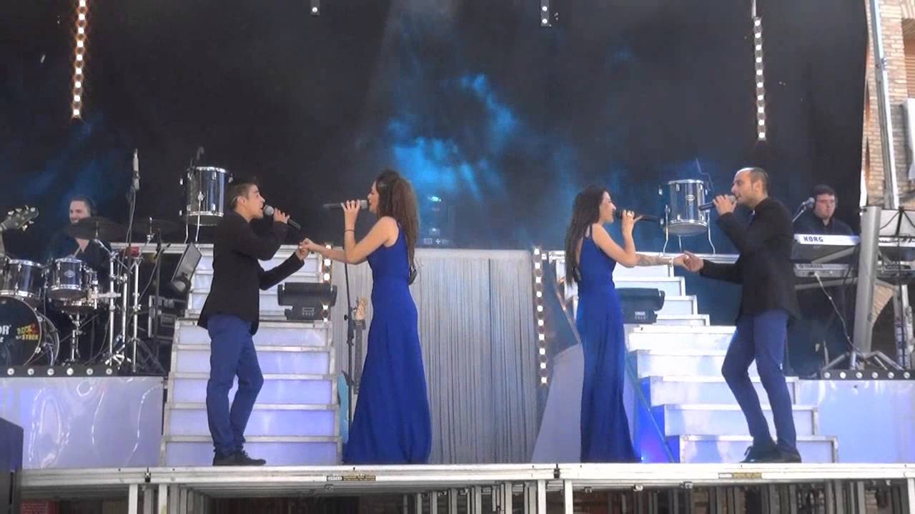 1º LA ORQUESTA VENDETTA EN ARGUEDAS (NAVARRA) 8- 08- 2016.
