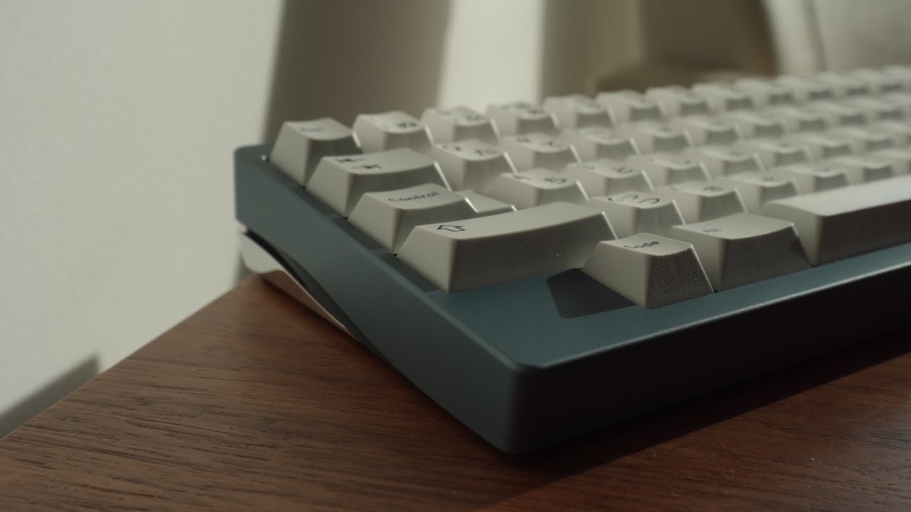 Blue grey R1 gok lily gmk modern desko gateron sea salt smoothie