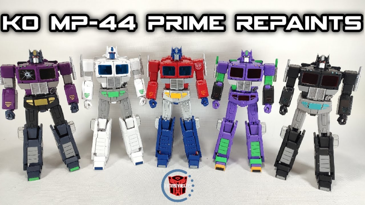 KO MP-44 Shattered Glass, White, Eva & Nemesis Primes