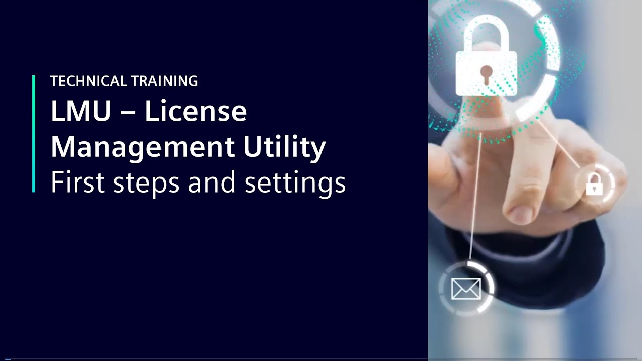 LMU &ndash; License Management Utility &ndash; First steps and settings