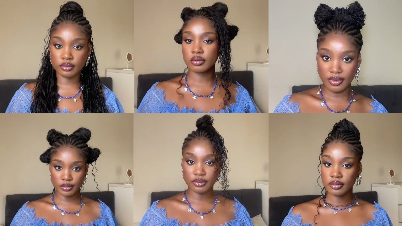 CUTE & EASY FULANI BRAIDS HAIRSTYLES