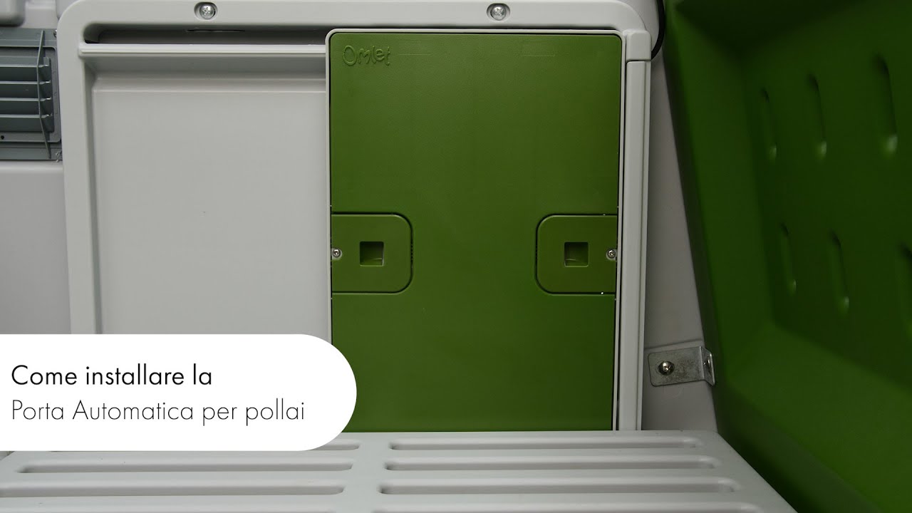 Come installare la Porta Automatica per pollai Omlet
