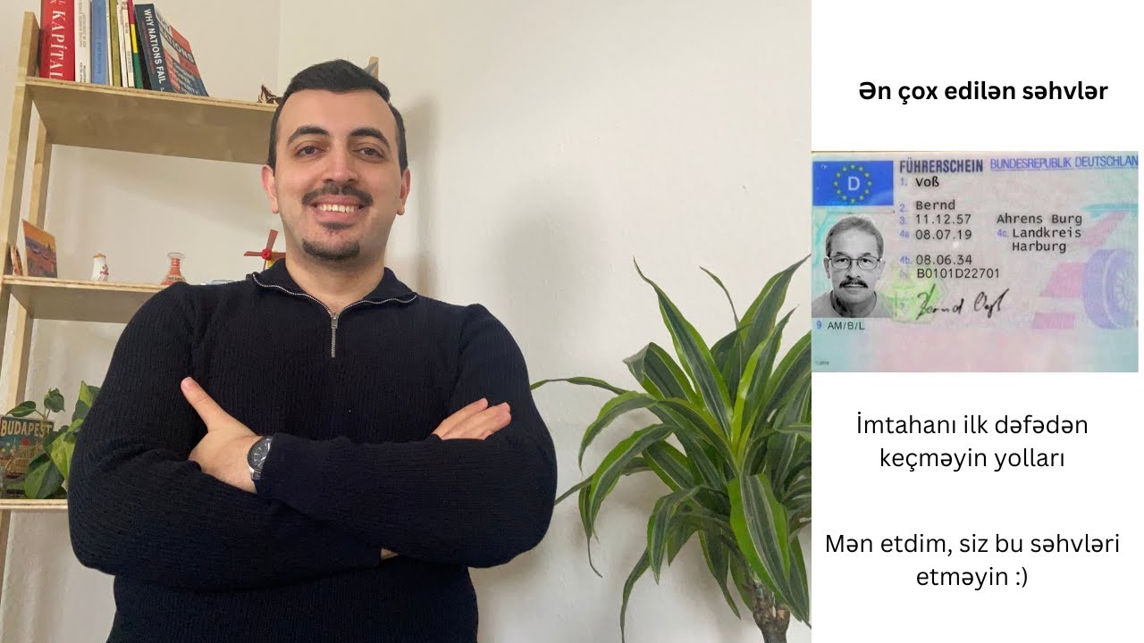 Alman sürücülük vəsiqəsini 0-dan necə aldım? Xərclər, mərhələlər və ən çox edilən səhvlər