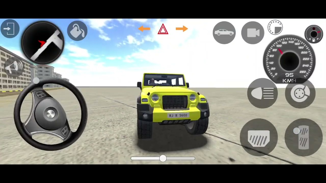 New Simulator Thar Game Video 😱  Thar wali video best thar game video || top मॉडल Thar 