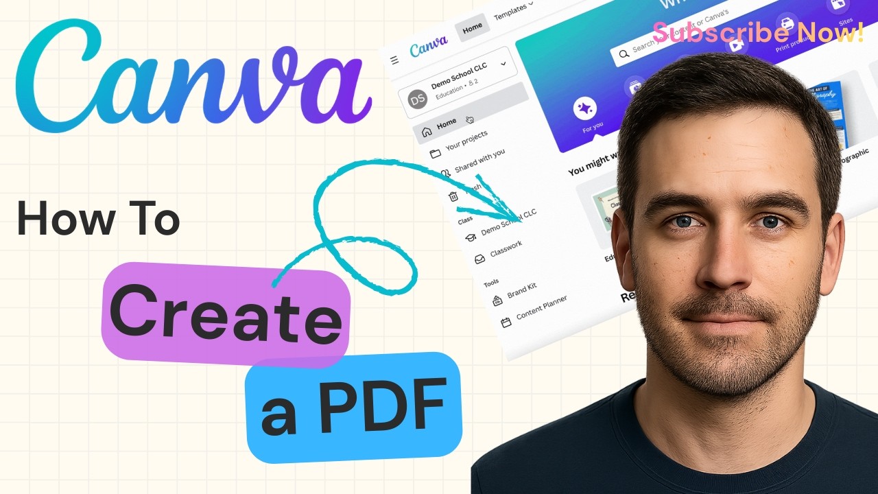 How to Create a PDF Using Canva | Canva Tutorial 2026