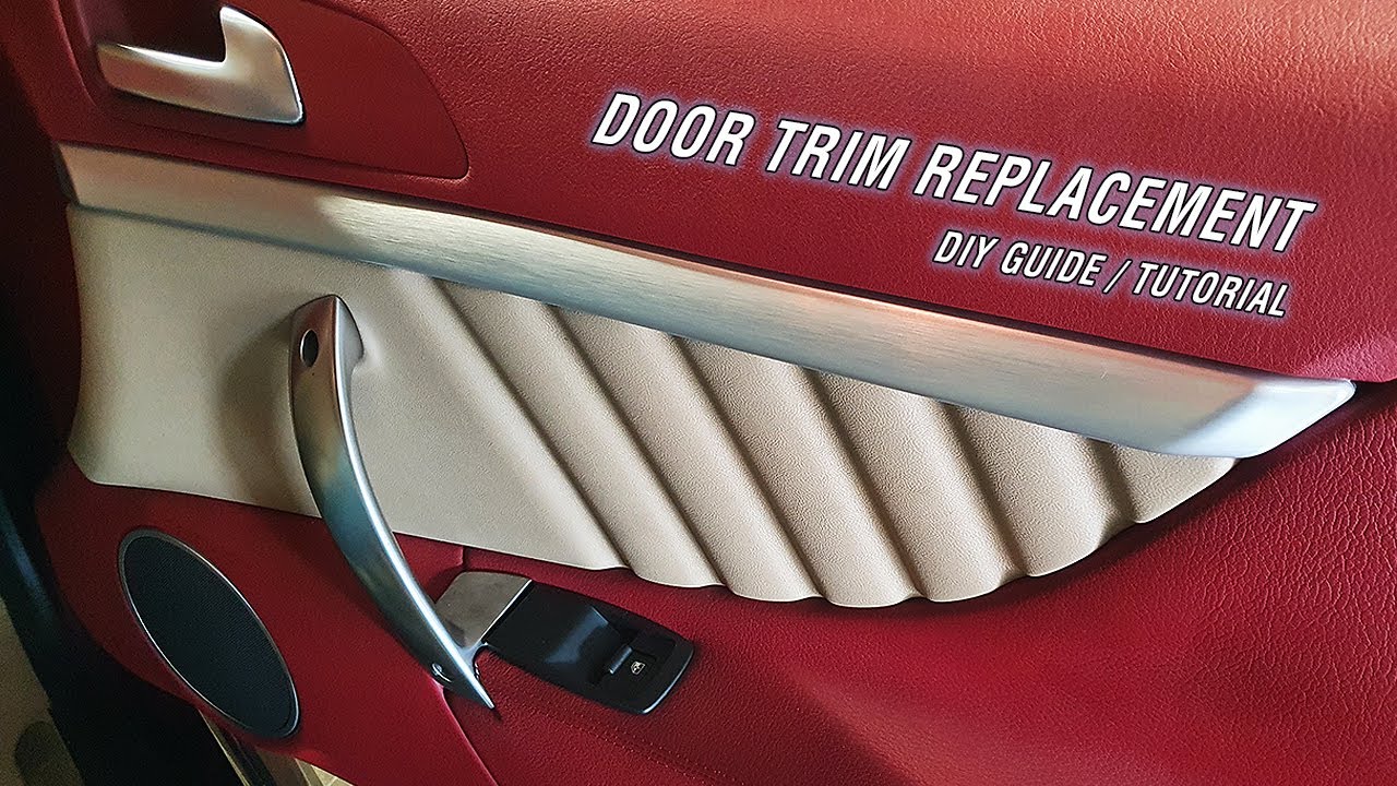 Replacing the door trim on the Alfa Romeo Brera