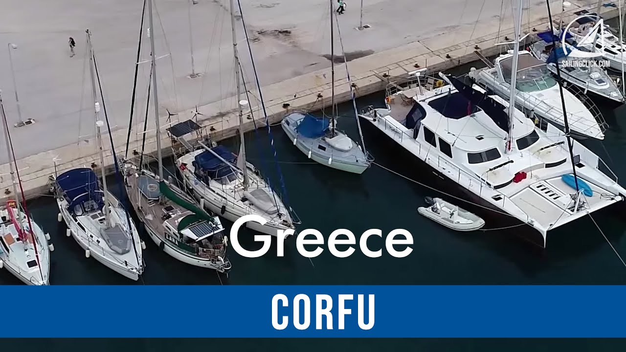 CORFU TOWN OLD PORT