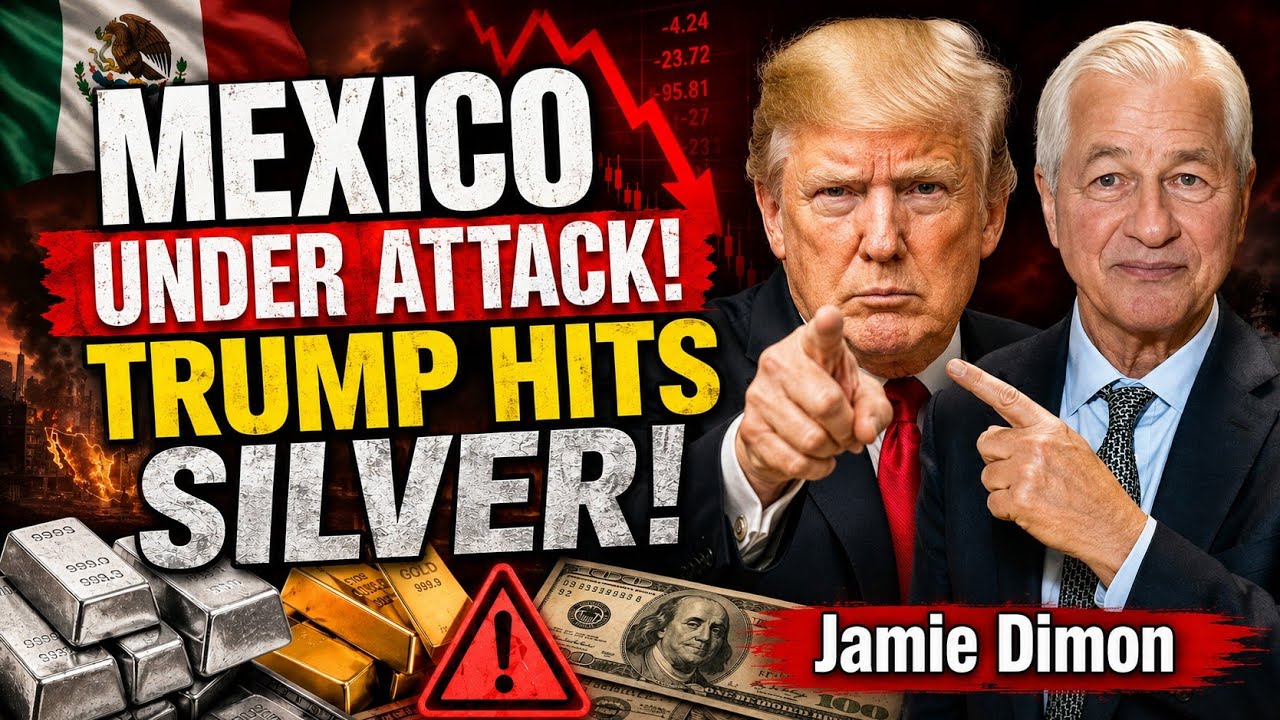 TRUMP'S TARIFFS COULD SHAKE MEXICO'S SILVER INDUSTRY | JAMIE DIMON'S URGENT WARNING FOR SILVER 
