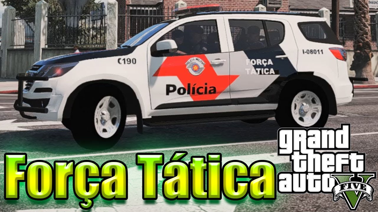 GTA V: Força Tática PMESP patrulhando de Trailblazer #2