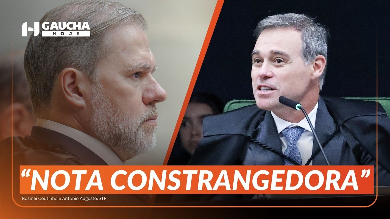 Com saída de DIAS TOFFOLI, veja quem será o novo relator do caso do BANCO MASTER no STF |Gaúcha Hoje