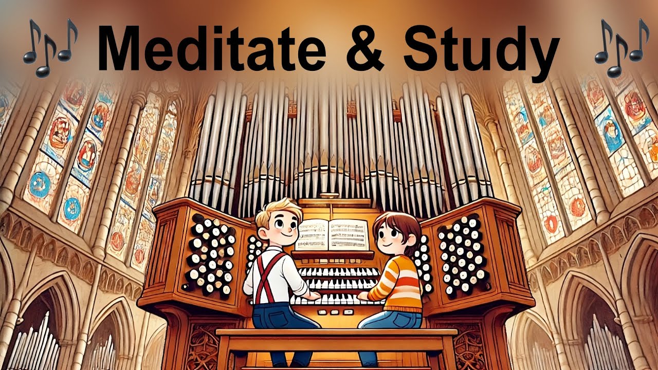 🎵 12 Hours of Relaxing Organ Music – Meditate, Study & Focus 🎶