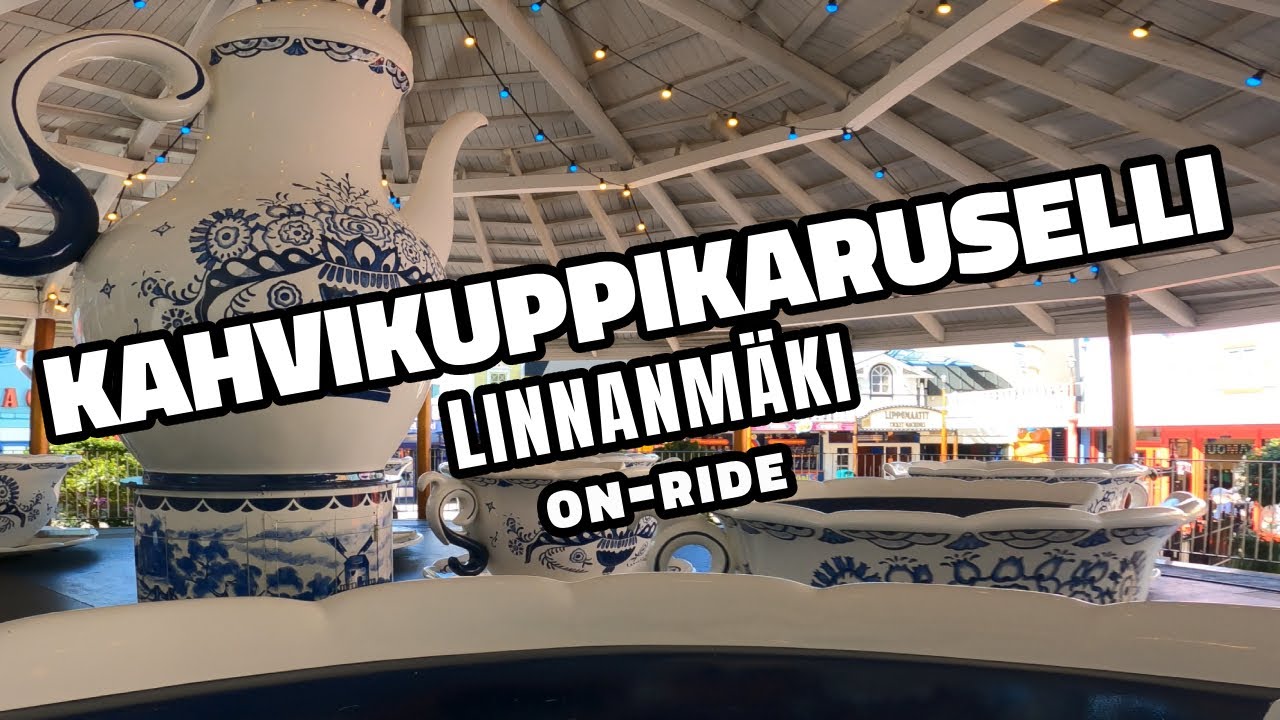 Kahvikuppikaruselli on-ride POV - Linnanmäki 2025