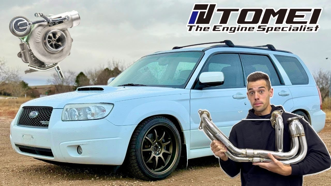 ПРЯМОЙ ТРУБОПРОВОД И БОЛЬШИЙ ТУРБОНАДДУВ ДЛЯ МОЕГО FORESTER XT!