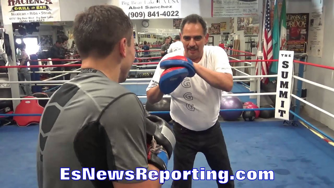 GGG Monster On Mitts Working With Abel Sanchez - EsNews Boxing