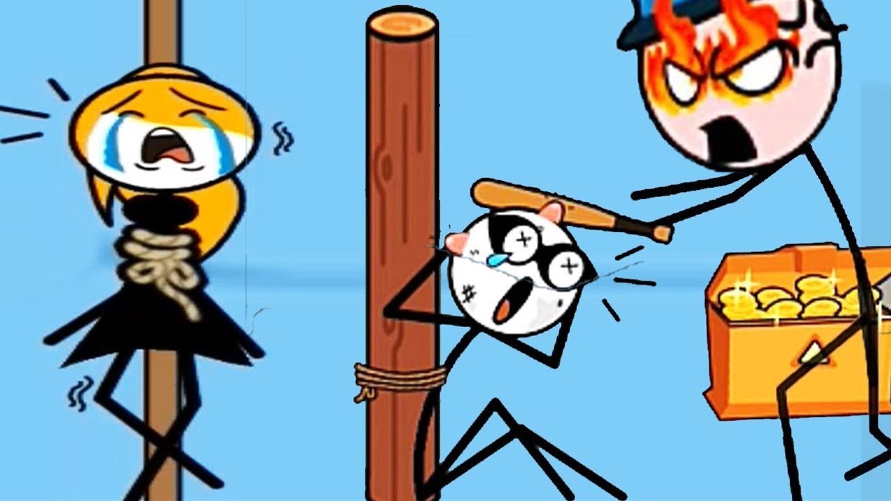 Thief Puzzle (WEEGOON) - Gameplay Walkthrough - All Levels 191- 200 Funny Stickman Brain Puzzle Game