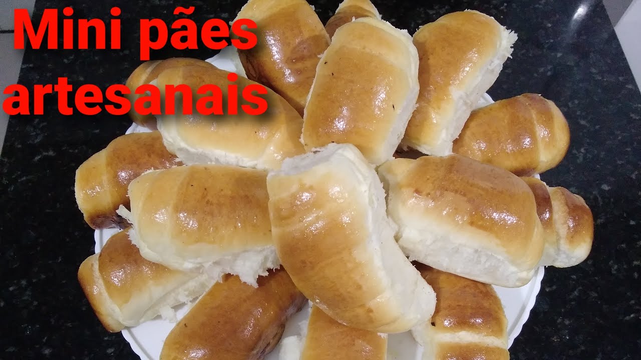 Pãezinhos artesanais, o pão mais macio que vc vai ver, feito com creme de leite