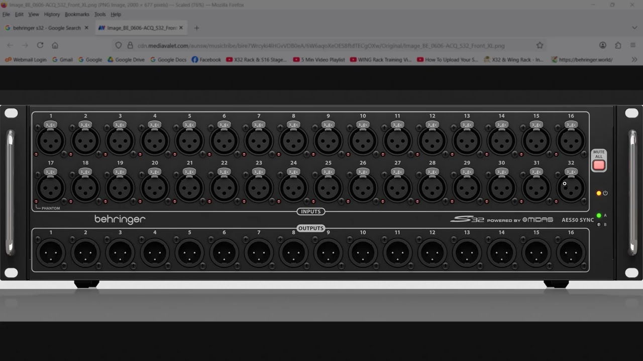 Using Two S16s With A SD8 To Feed My X32 Rack