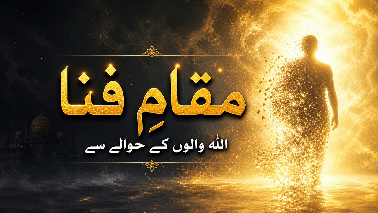 Maqam e Fana | Ek Tahqiqi Bayan | Allah Walon Ke Hawale Se || By Meraj Afzaly
