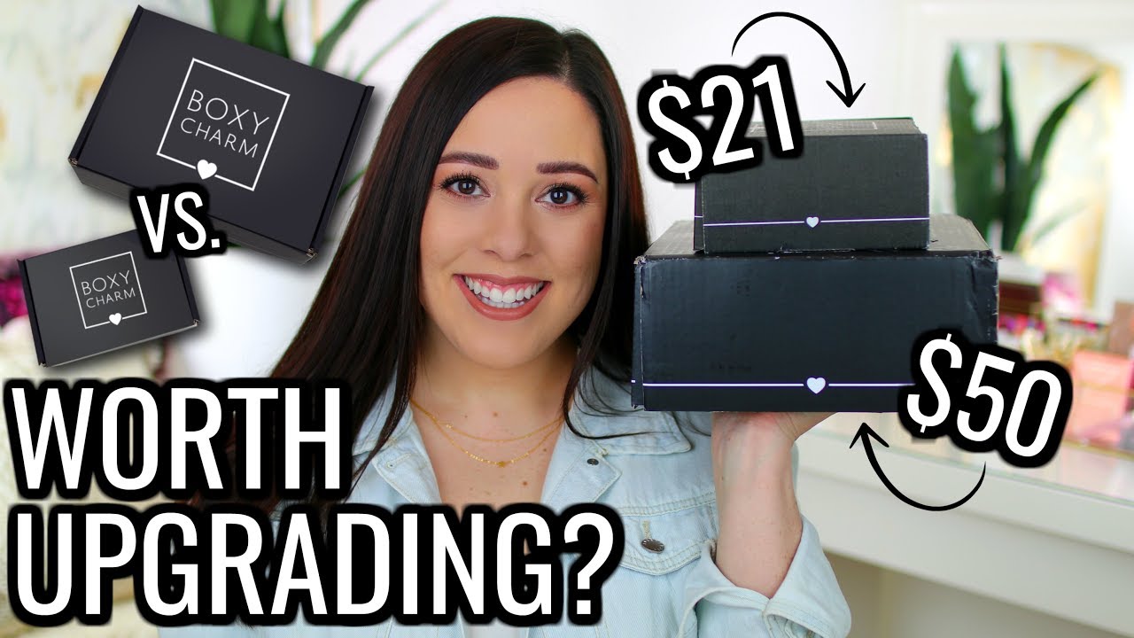 BOXYCHARM VS. BOXYLUXE JUNE 2019! WORTH THE UPGRADE?