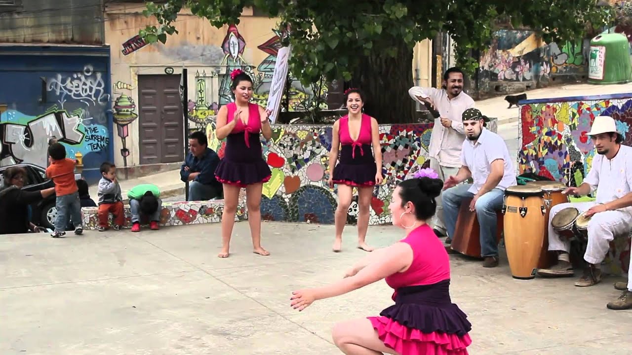 KUCHEZA, descarga afroperuano en Valparaiso