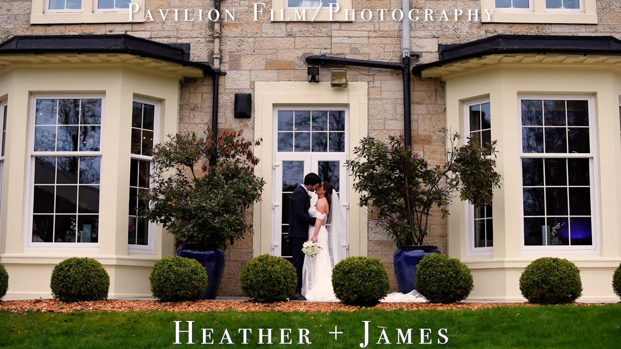 Dalmeny park wedding highlight video Heather and James