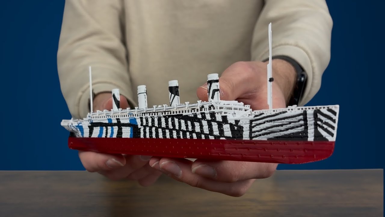 Dazzle Olympic Model Ship Review!