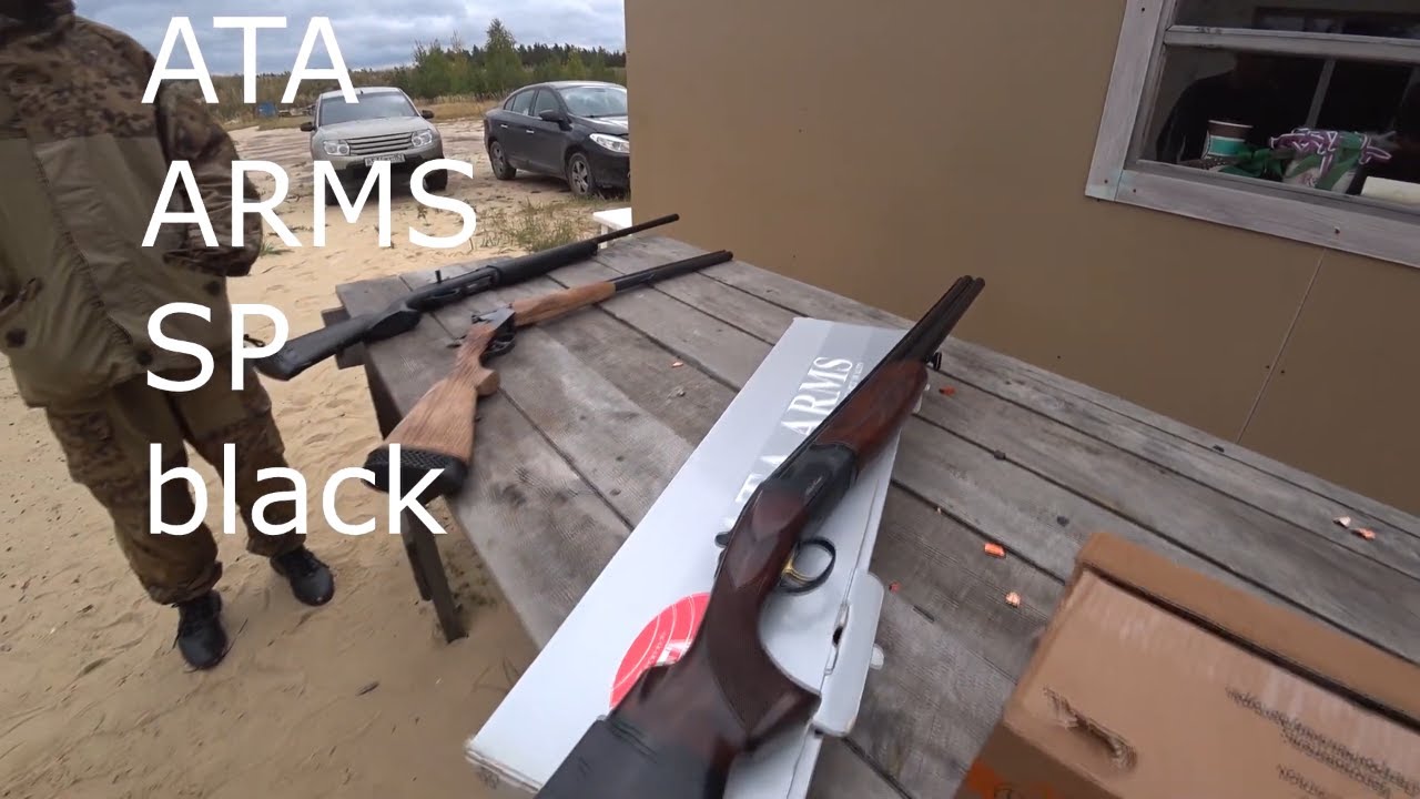 ATA arms sp black удлинили приклад и прожарили на стенде